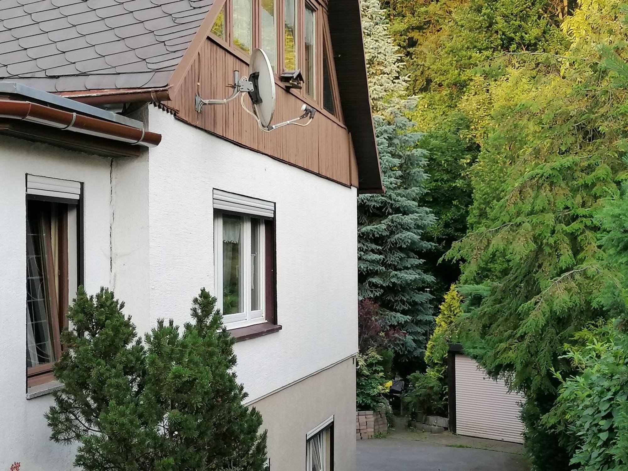 Apartamento Haus Am Waldrand Freital Exterior foto