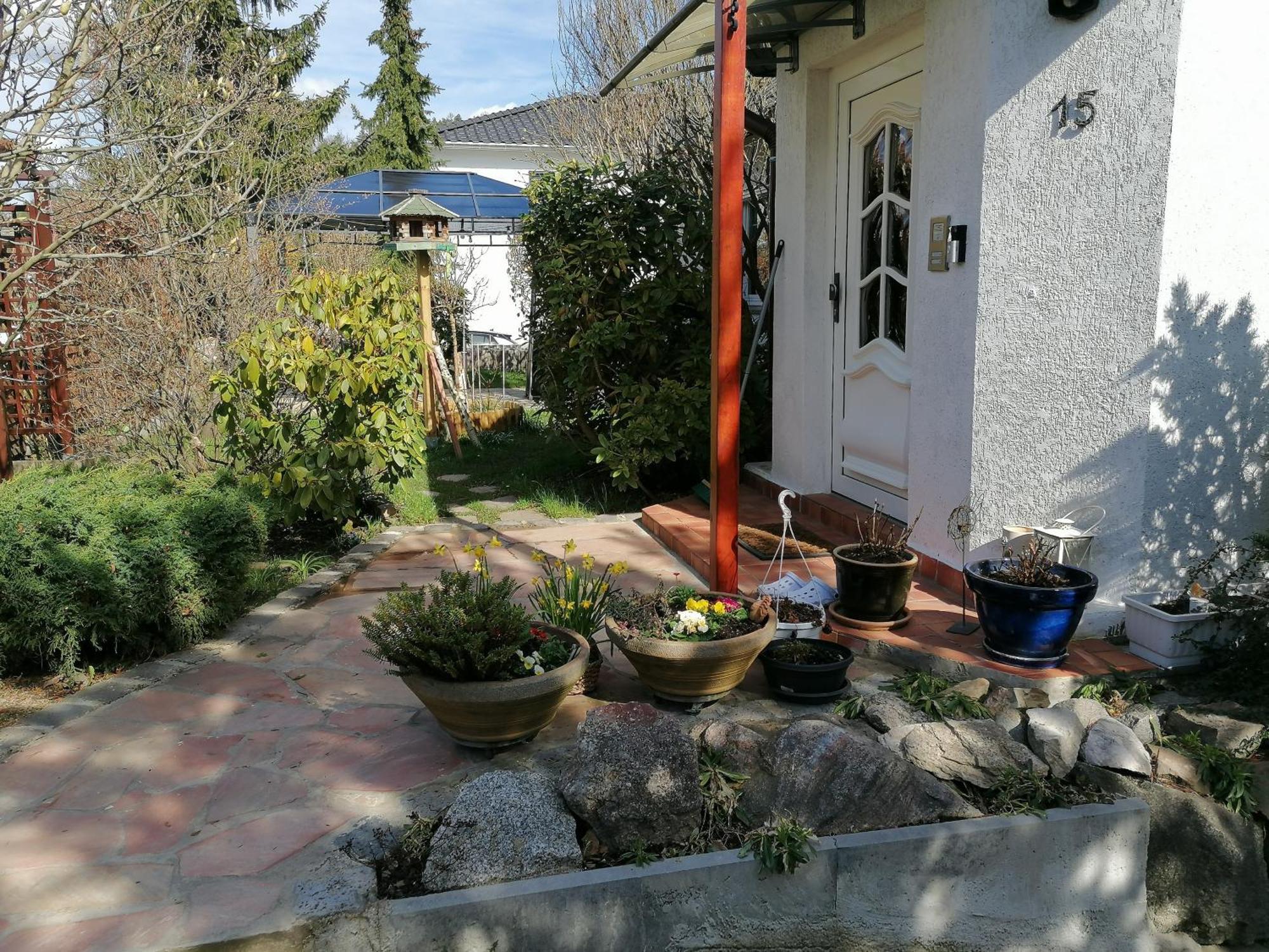 Apartamento Haus Am Waldrand Freital Exterior foto